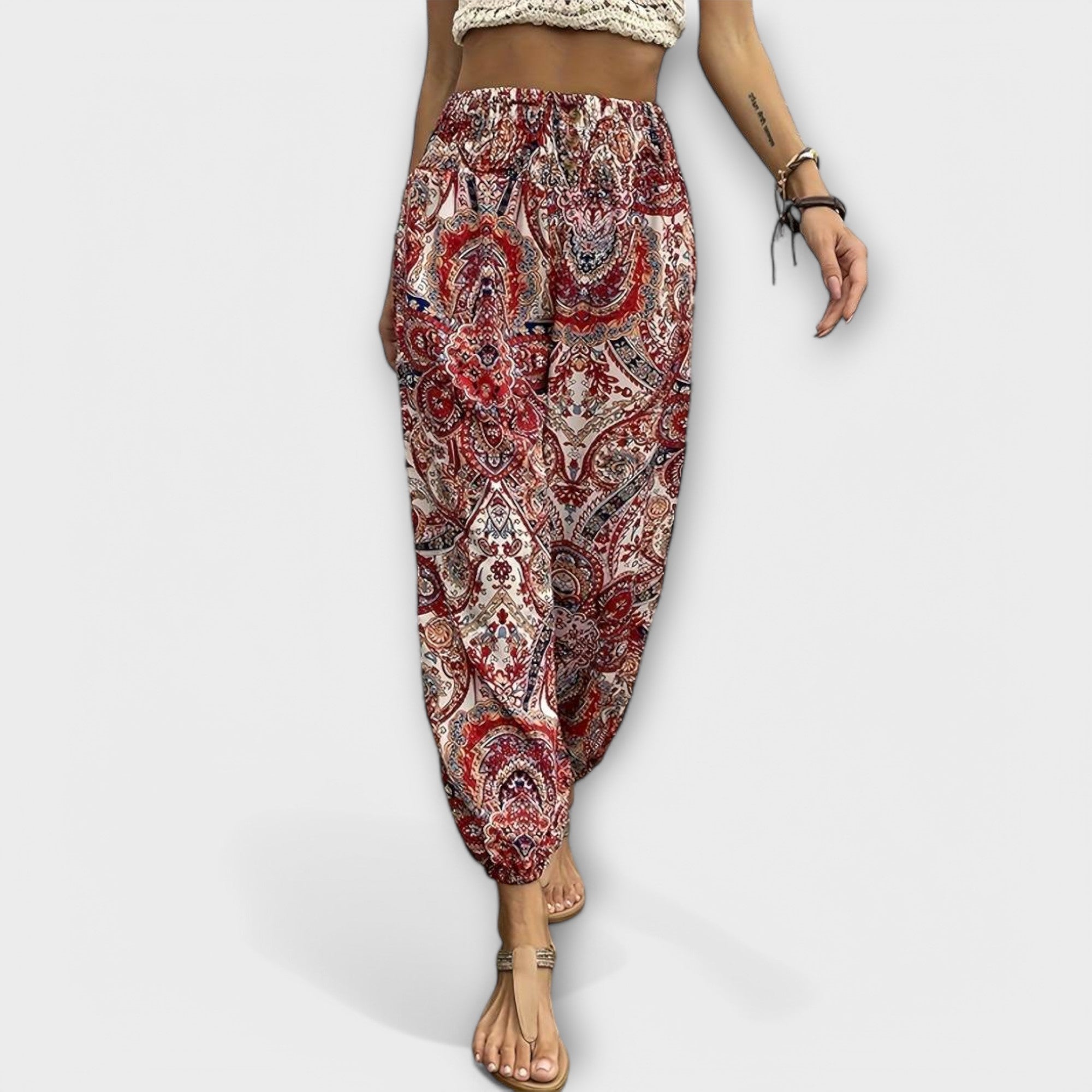 Scarlett Women's Pants | Ethnic Graphic Design, Comfortable Fit 10