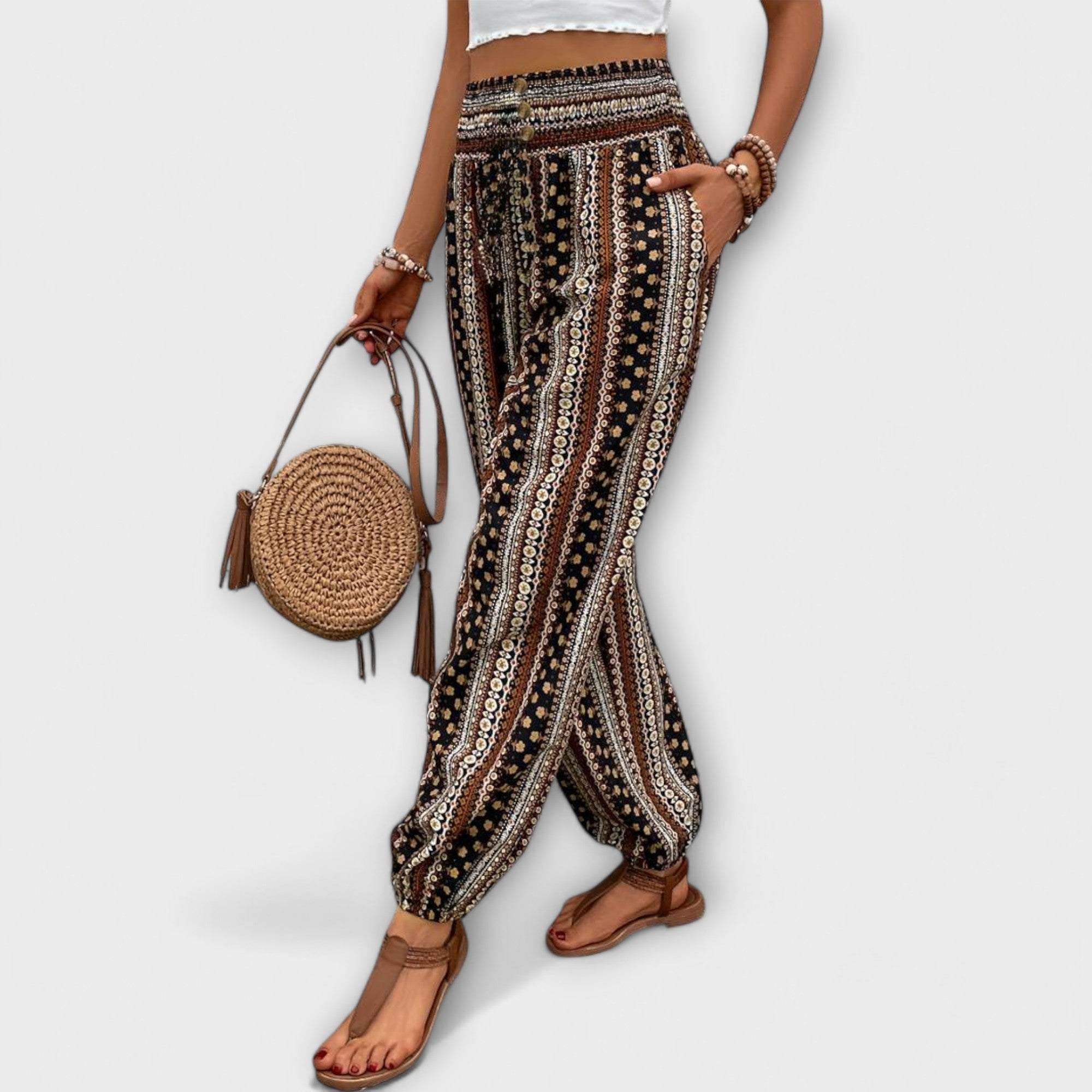 Scarlett Women's Pants | Ethnic Graphic Design, Comfortable Fit 4