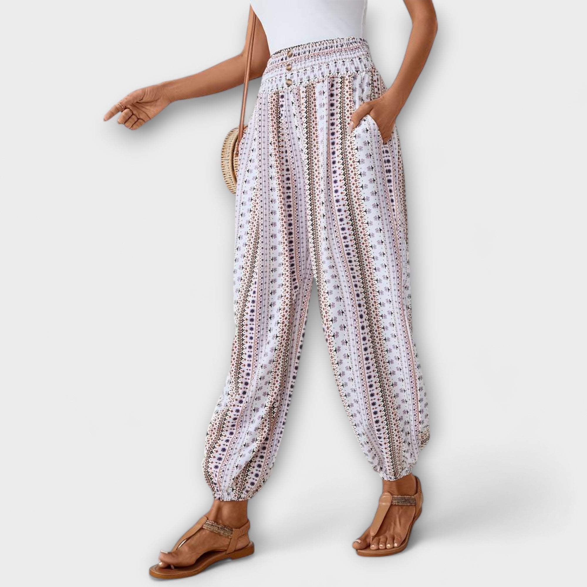 Scarlett Women's Pants | Ethnic Graphic Design, Comfortable Fit 5