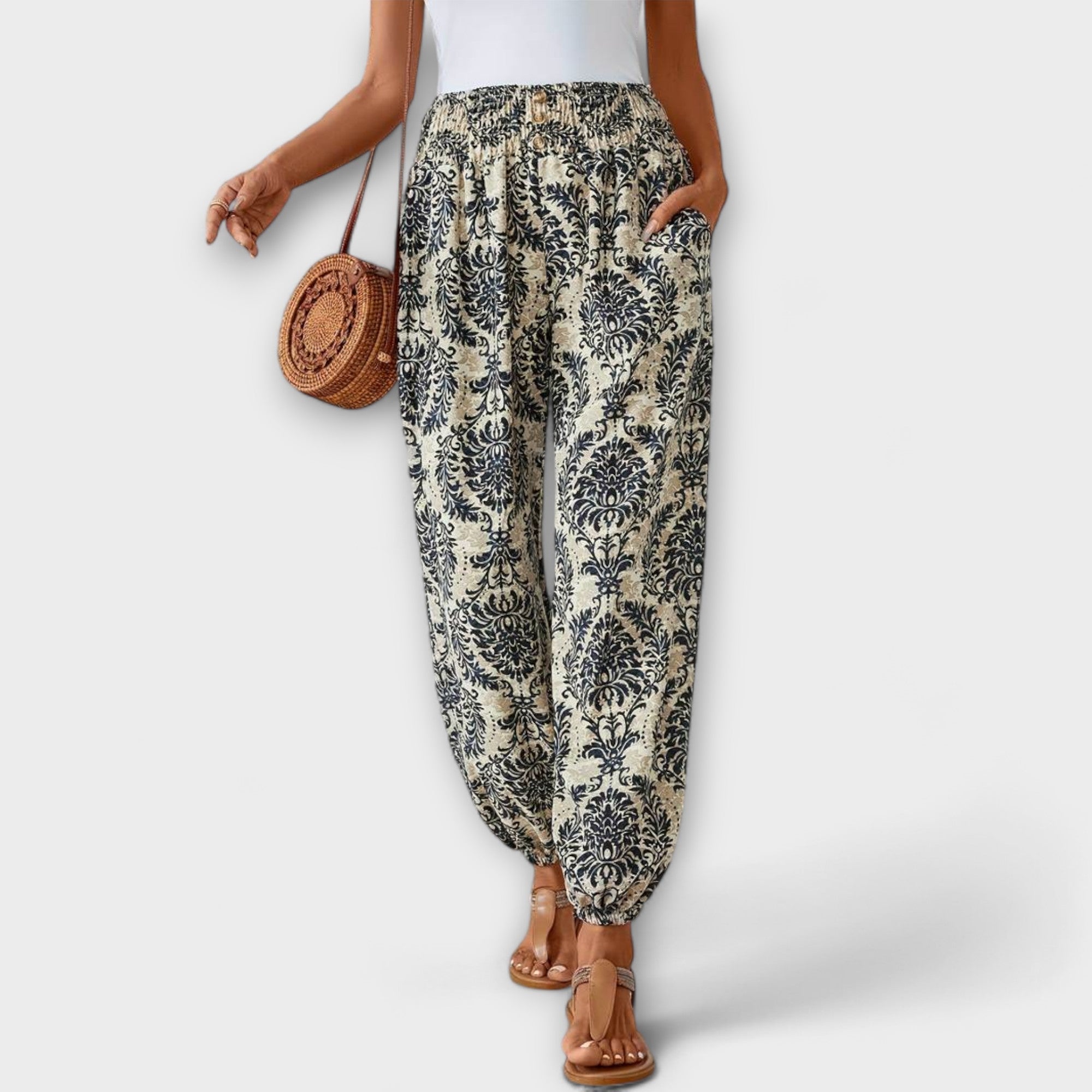 Scarlett Women's Pants | Ethnic Graphic Design, Comfortable Fit 7