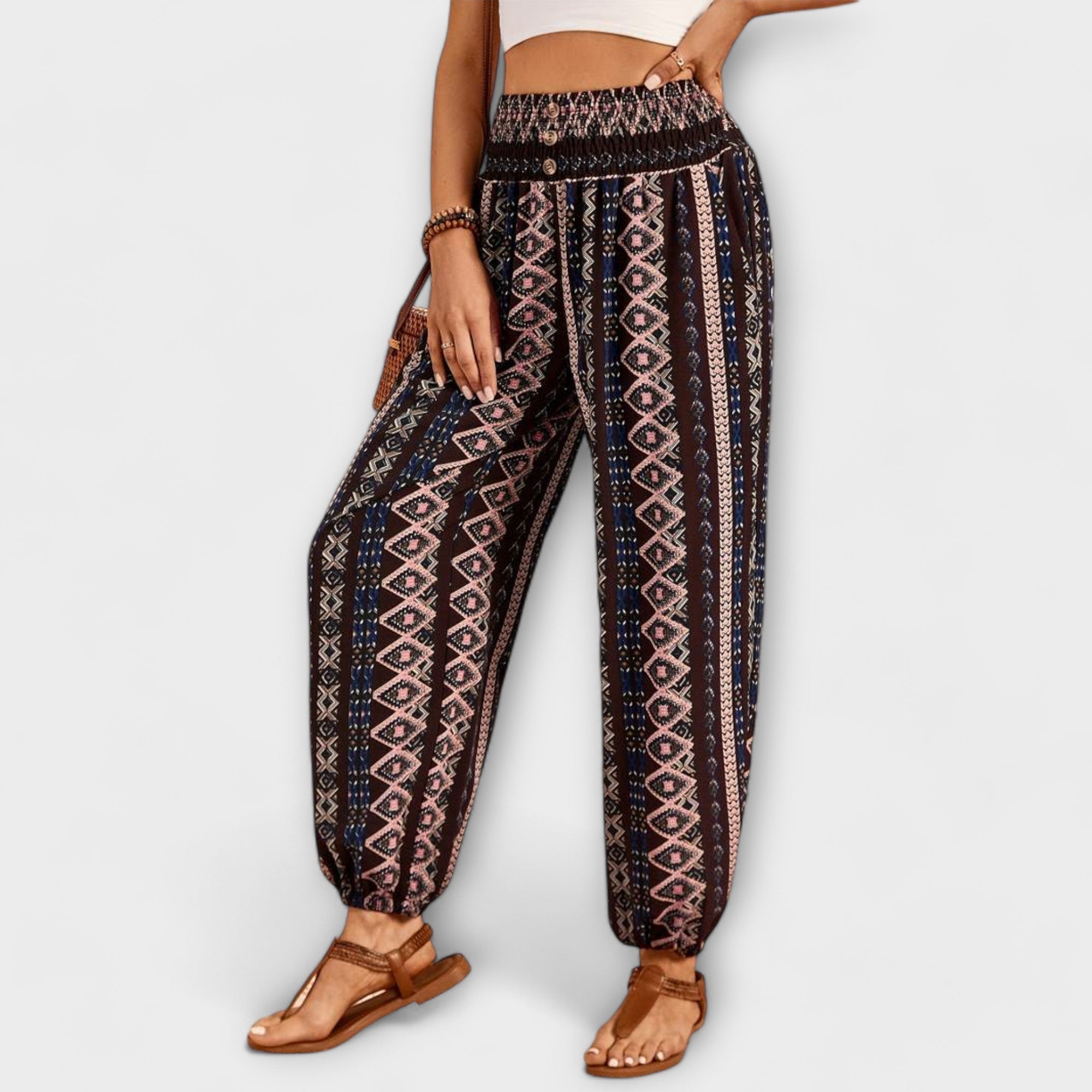 Scarlett Women's Pants | Ethnic Graphic Design, Comfortable Fit 8