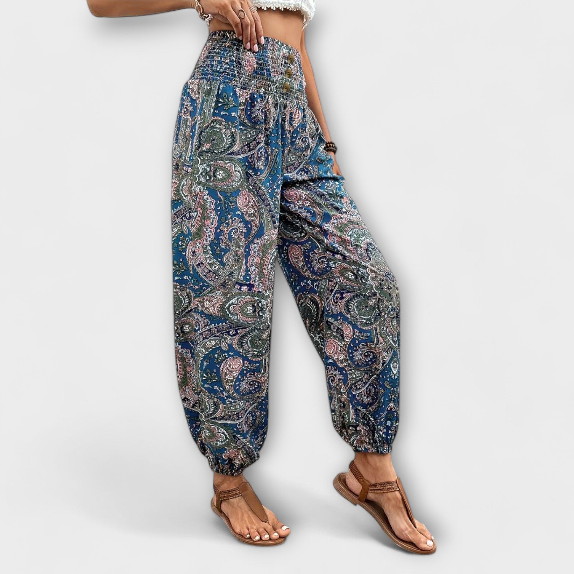 Scarlett Women's Pants | Ethnic Graphic Design, Comfortable Fit 9