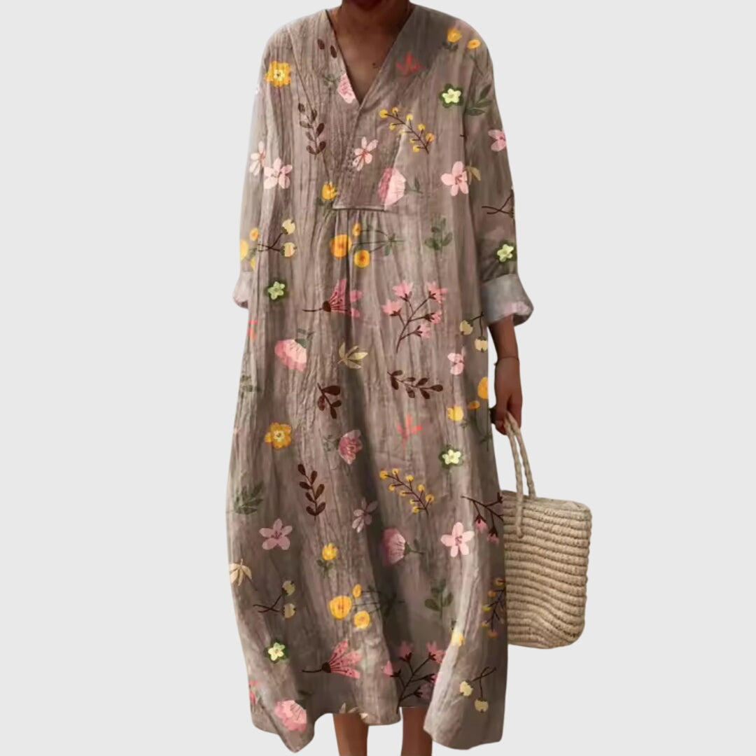 Sophisticated Women's Dress | Unique Geometric Design 1