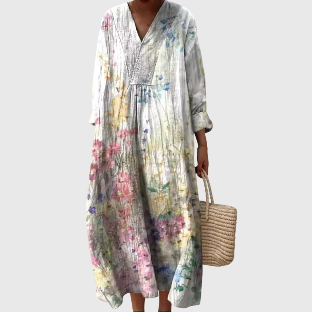 Sophisticated Women's Dress | Unique Geometric Design 4