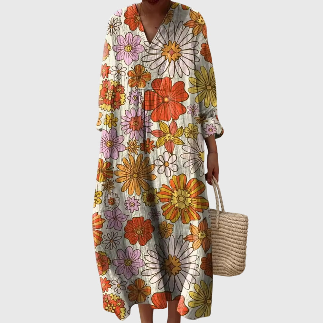 Sophisticated Women's Dress | Unique Geometric Design 5