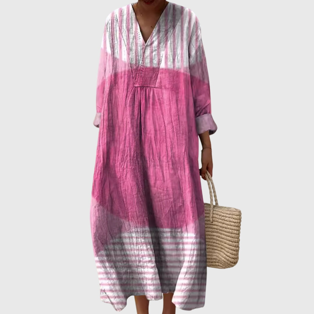Sophisticated Women's Dress | Unique Geometric Design 6