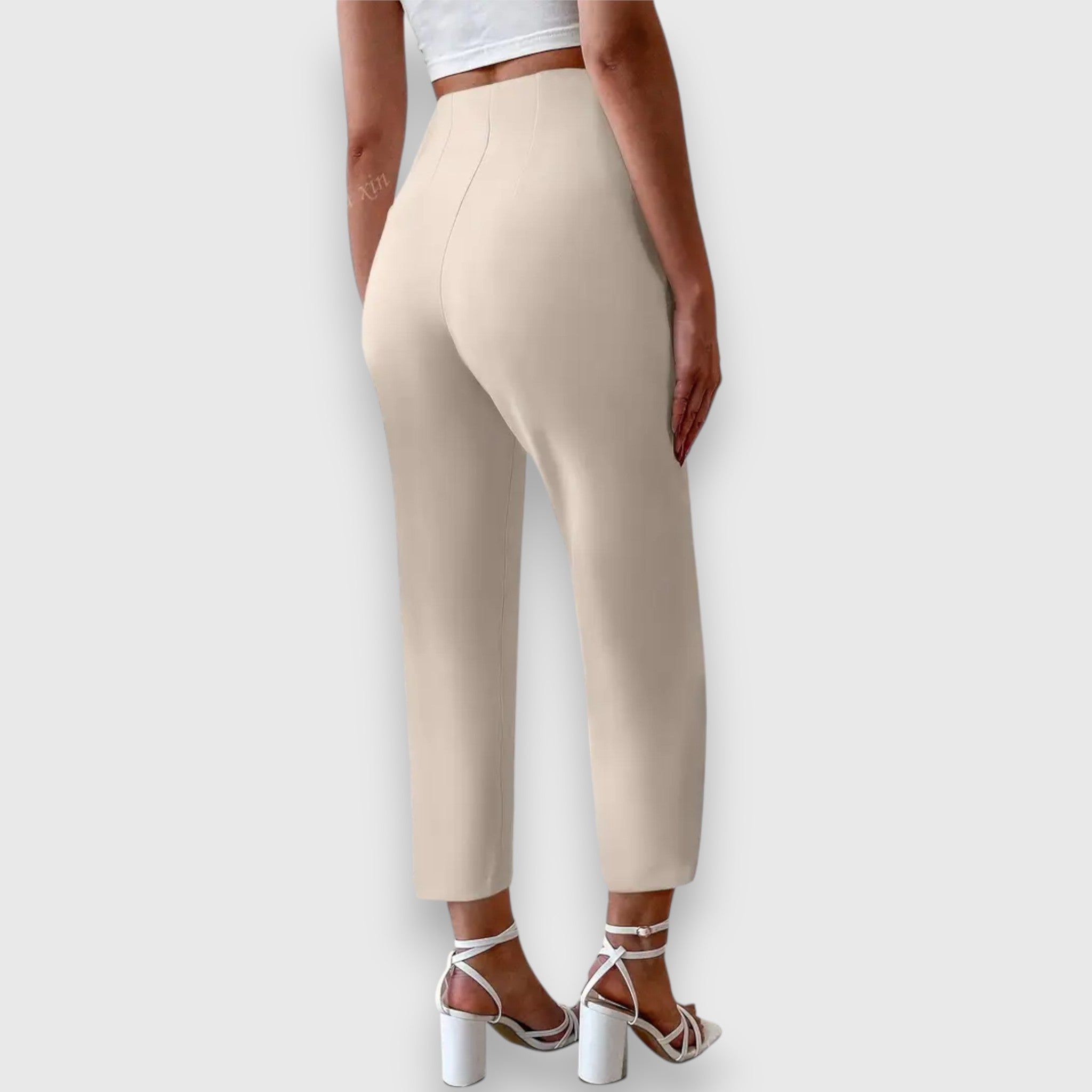 Vibrant Women's Trousers | High-Waisted Straight Leg, Comfortable Fit 1