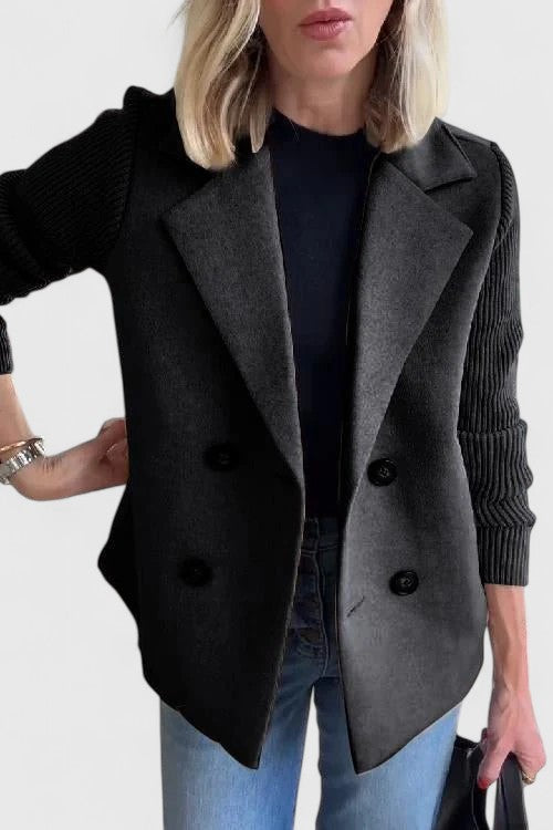 Winslet Women's Blazer | Chic Contrast Sleeves, Tailored Fit 5