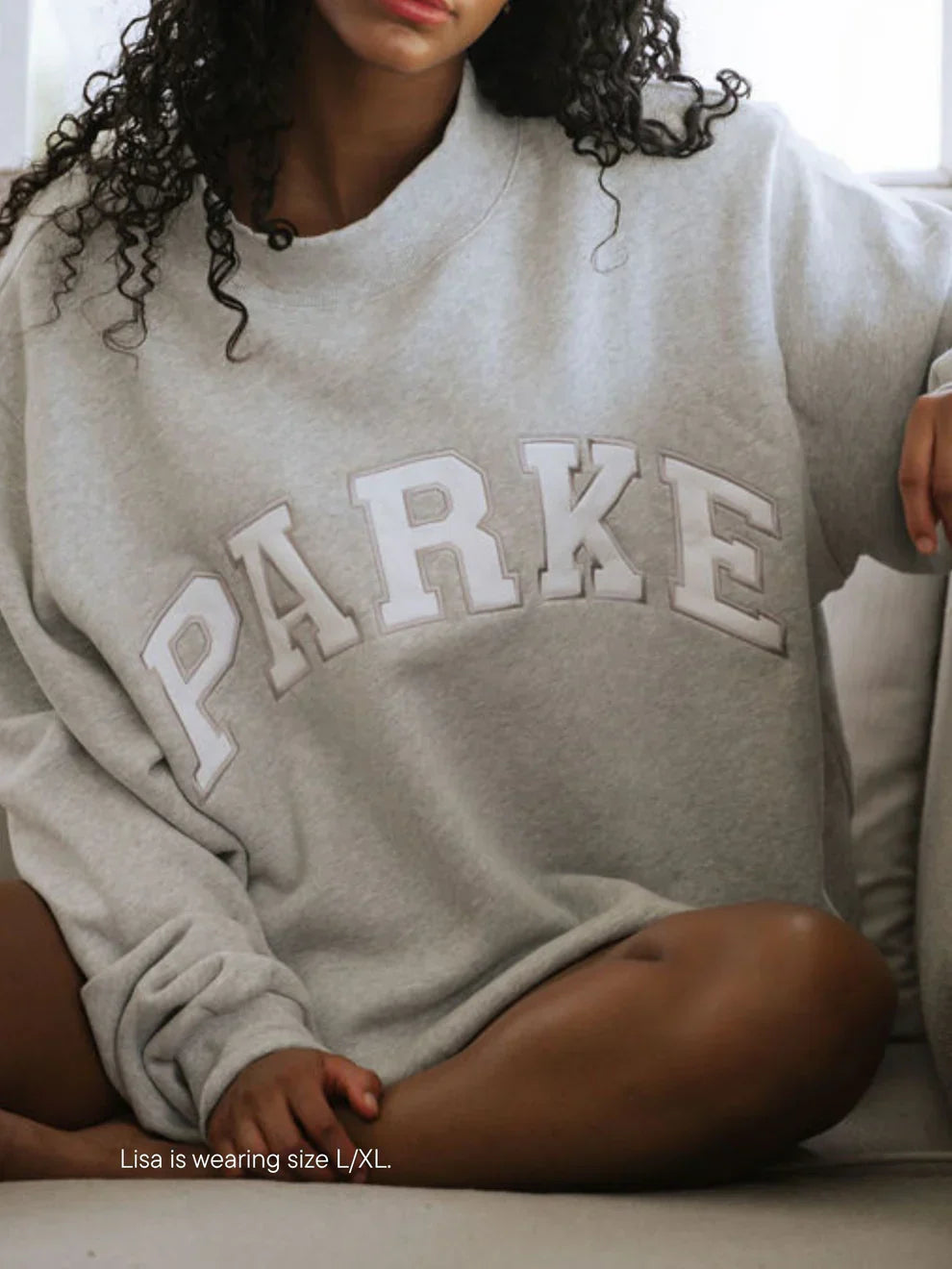 Meya | Women's Oversized Crewneck Sweater