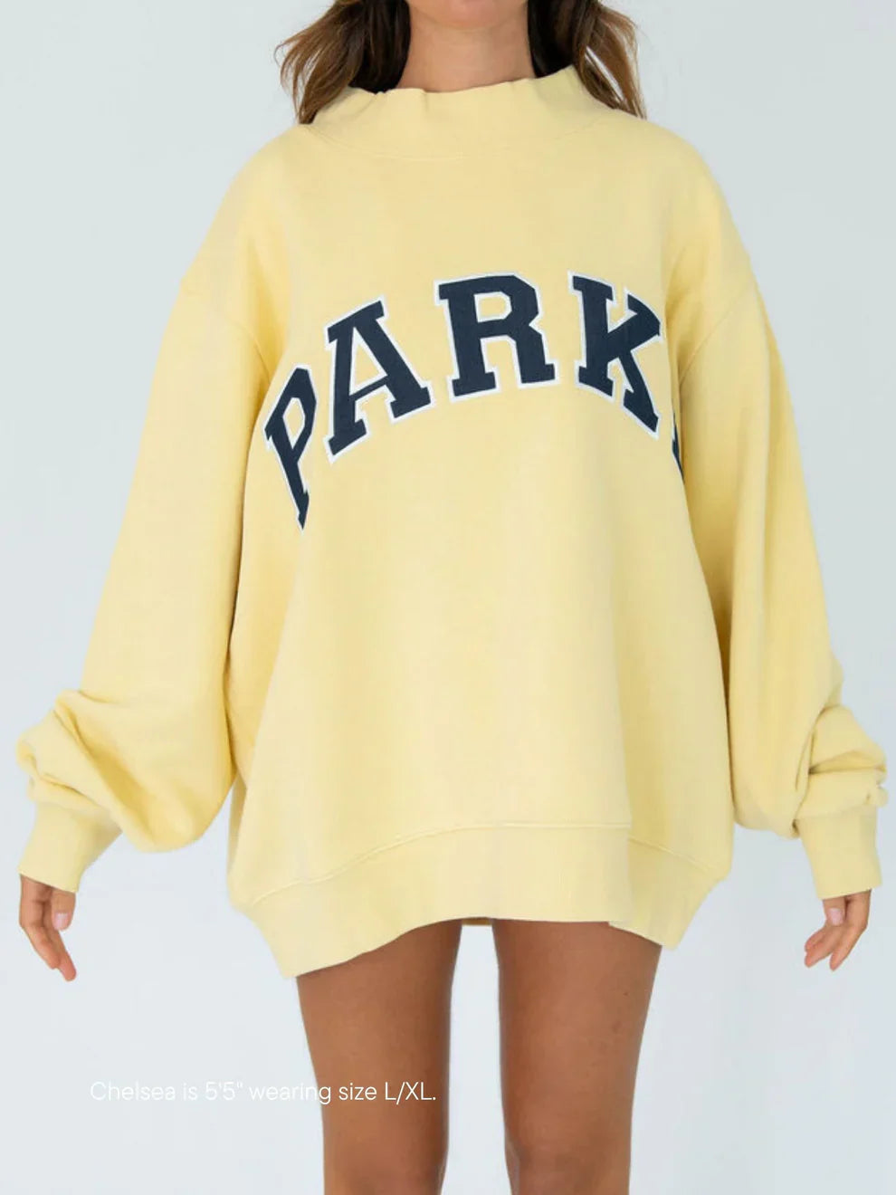 Meya | Women's Oversized Crewneck Sweater