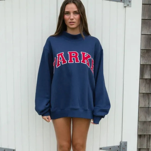 Meya | Women's Oversized Crewneck Sweater