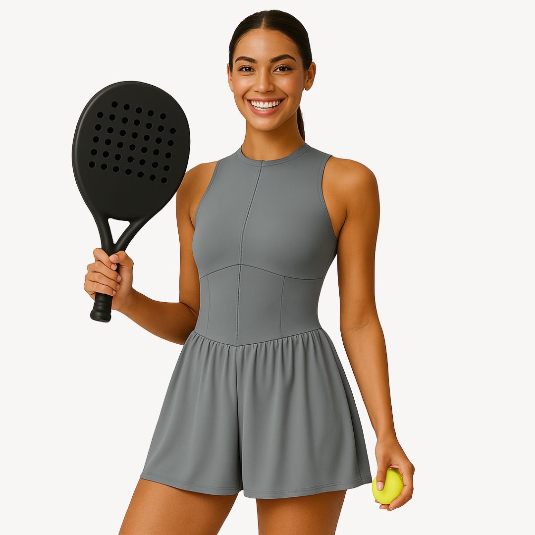 Women’s Court Skort Dress – Sleeveless Style for Tennis & Padel Play