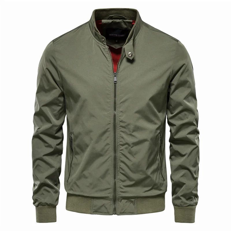 Men’s Lightweight Sport Bomber Jacket – Summer Layering