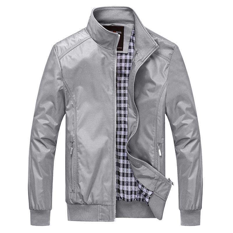 Men’s Lightweight Wool Blend Blazer for Autumn Smart-Casual