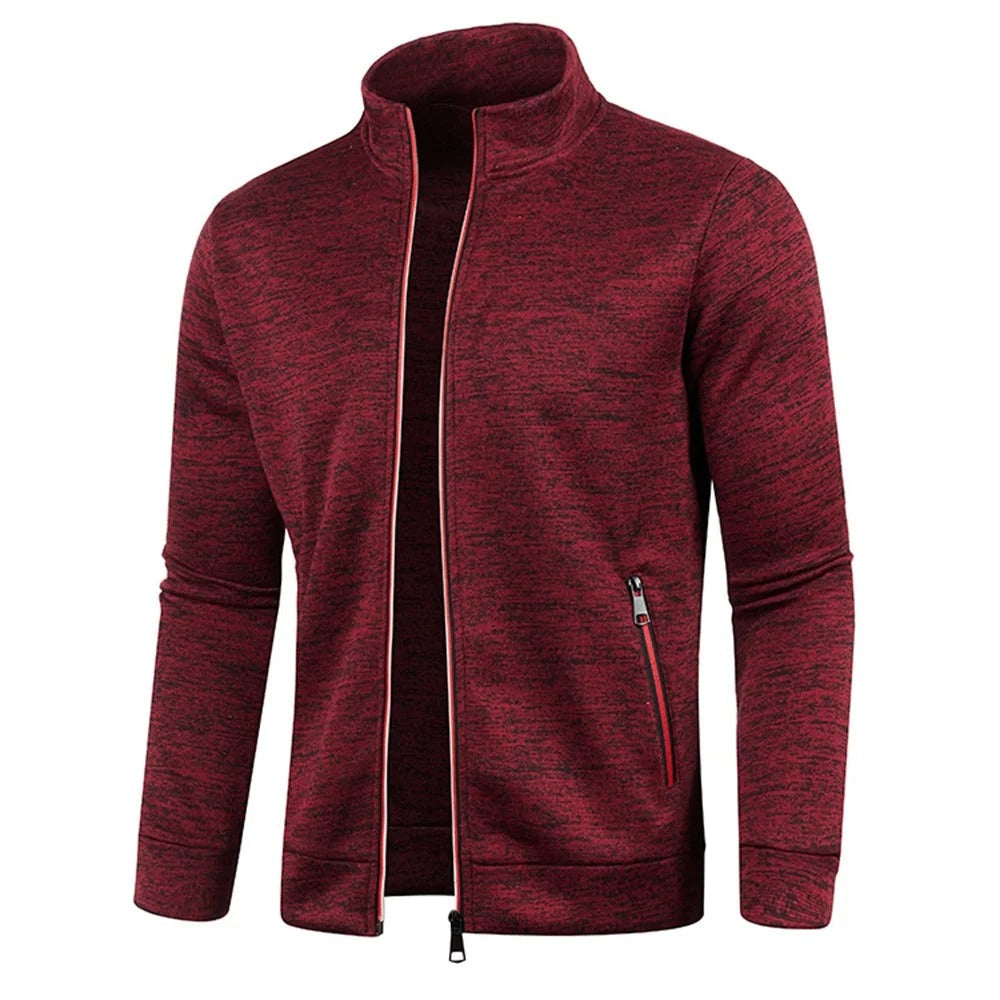 Men’s Casual Zip-Up Vest with Collar – Lightweight Spring Layer